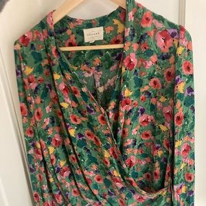 Sézane Floral Blouse